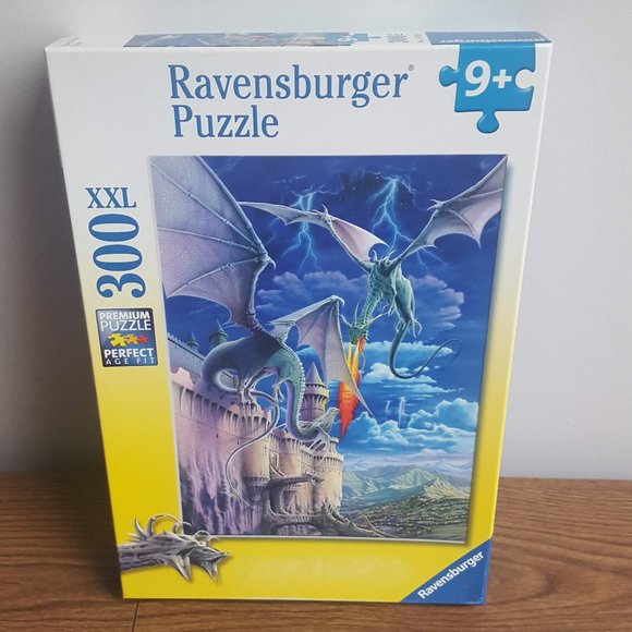 Ravensburger 300 XXL Puzzle Dragons - Picture 1 of 4